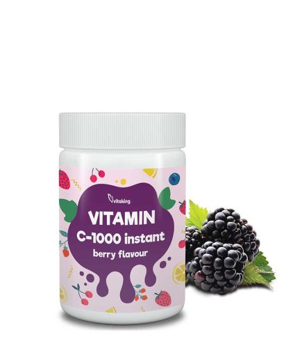 Vitaking Instant C-1000 erdei gyümölcs por 150g