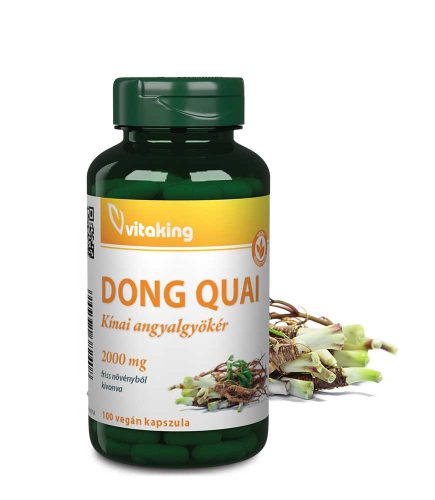 Vitaking Dong Quai kivonat 100 vegán kapszula