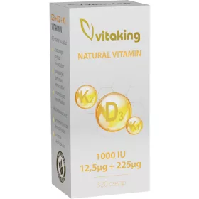 Vitaking D3+K2+K1 vitamin csepp 10 ml