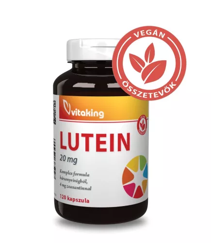 Vitaking Lutein 20mg (120) kapszula 4mg zeaxantinnal, komplex formula