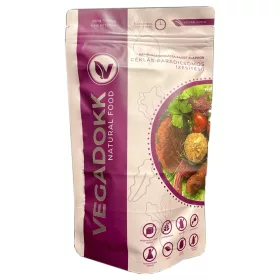   Vegadokk céklás-paradicsomos ízű hamburgerpogácsa-fasírt alappor 250 g