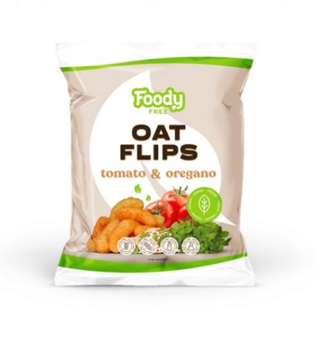 Foody Free vegán, gluténmentes Zabflips paradicsommal és oregánóval 50 g