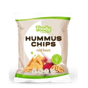   Foody Free vegán, gluténmentes Hummus chips céklával 50 g