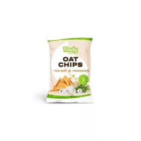   Foody Free vegán, gluténmentes Zabchips tengeri sóval és rozmaringgal 50 g