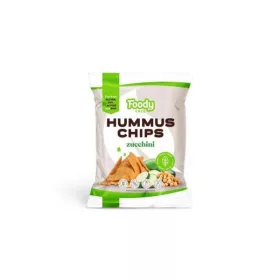   Foody Free vegán, gluténmentes Hummus chips cukkinivel 50 g