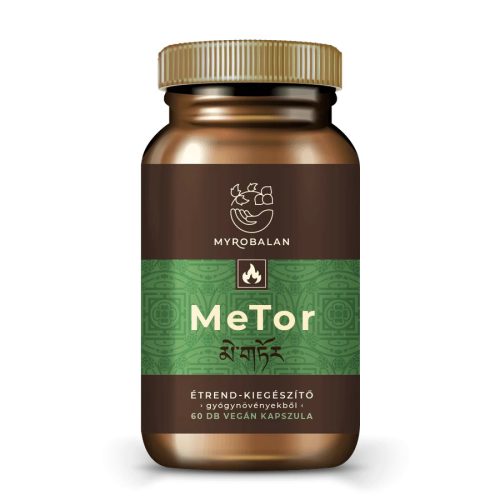 Myrobalam MeTor gyulladáscsökkentő gyógynövény-komplex 60 db vegán kapszula 100% gyógynövényőrleménnyel
