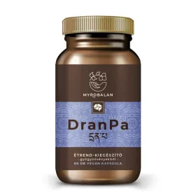   Myrobalam DranPa agyserkentő és memóriajavító gyógynövény-komplex 60 db vegán kapszula 100% gyógynövényőrleménnyel