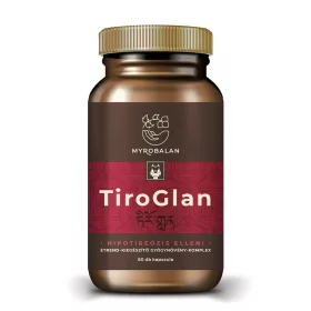   Myrobalam TiroGlan pajzsmirigy-alulműködés elleni gyógynövény-komplex 60 db vegán kapszula 100% gyógynövény-őrleménnyel