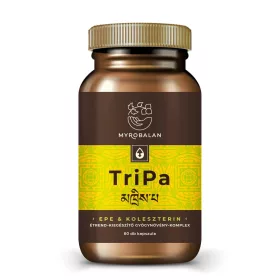   Myrobalam TriPa epe & koleszterin gyógynövény-komplex 60 db vegán kapszula 100% gyógynövényőrleménnyel