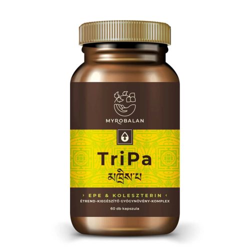 Myrobalam TriPa epe & koleszterin gyógynövény-komplex 60 db vegán kapszula 100% gyógynövényőrleménnyel