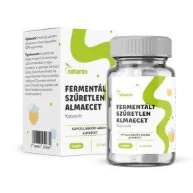 Netamin Fermentált Szűretlen Almaecet kapszula 400 mg