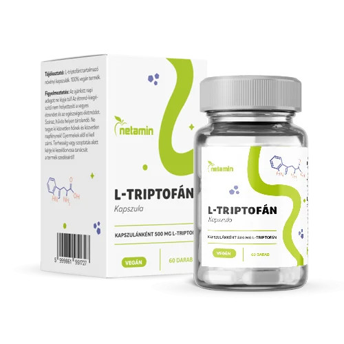 Netamin L-triptofán kapszula 500 mg 60 db
