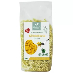Christie's gluténmentes kölestészta fusilli 200 g