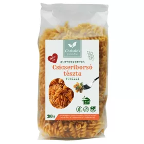   Christie's gluténmentes csicseriborsó tészta fusilli 200 g