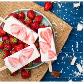 House of Pops Coconut Strawberry 123 ml