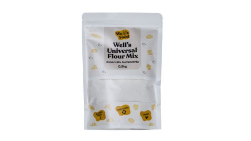 Well's Food gluténmentes univerzális lisztkeverék 500 g