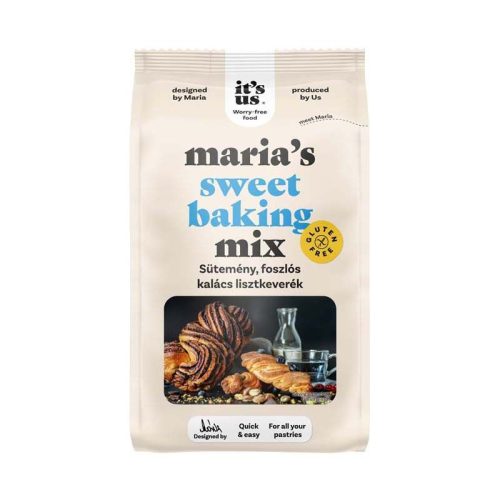 It's Us Maria's gluténmentes sütemény lisztkeverék 500 g
