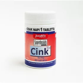 JutaVit Cink 15mg 60 db