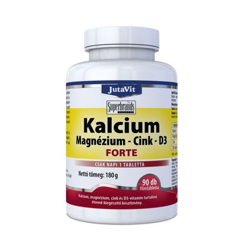 JutaVit Kalcium+Magnézium+Cink + D3 vitamin 90 db