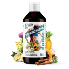   Natur Tanya® LIPO+ koncentrátum 500ml a bélrendszer egészséges működéséért