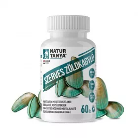   Natur Tanya® Szerves zöldkagyló 60db kapszula glükózaminoglikánokkal (GAG)