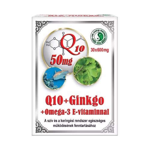 Dr. Chen Q10 Ginkgo Omega-3 kapszula 30 db