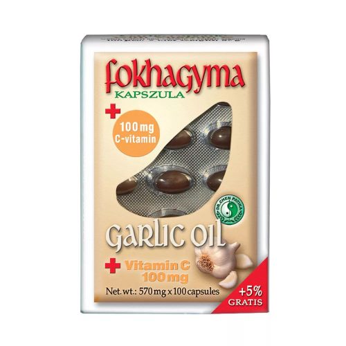 Dr. Chen Fokhagymaolaj kapszula C-vitaminnal 100 db
