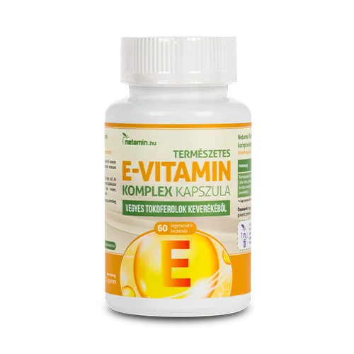 Netamin Természetes E-vitamin komplex kapszula 60 db