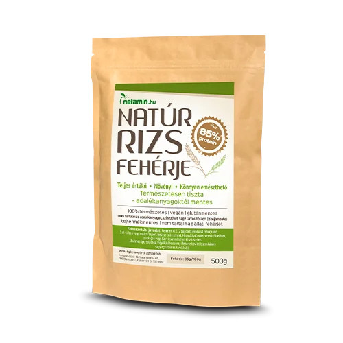Netamin Natúr Rizs fehérje 500 g