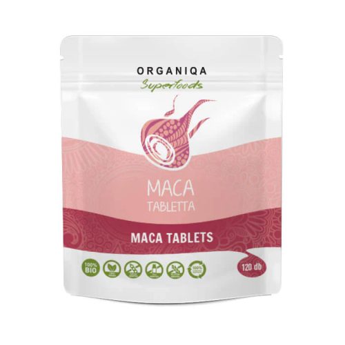 Organiqa Bio Maca tabletta 60 g - 120 db