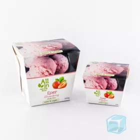 ALL IN Eper jégkrém 120 g