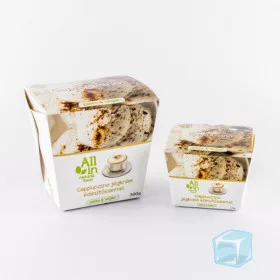 ALL IN Cappuccino jégkrém édesítőszerrel 380 g