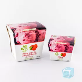 ALL IN Málna jégkrém édesítőszerrel 120 g