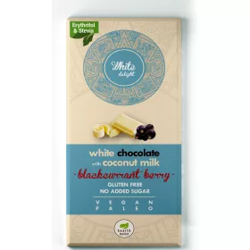 White Delight feketeribizlis fehércsoki 80g Health Market