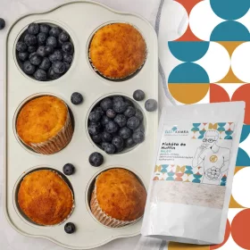   Éléskamra gluténmentes natúr muffin és piskóta lisztkeverék 135 g