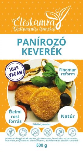 Éléskamra vegán, gluténmentes panírozó keverék 500 g