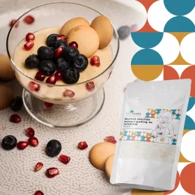   Éléskamra Bourbon vaníliás puding és tortakrém alappor CH csökkent 60g (Paleo