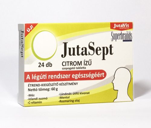JutaVit JutaSept citrom ízű, 24 db
