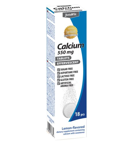 JutaVit Calcium 550mg pezsgőtabletta 16 db