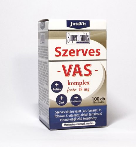 JutaVit Szerves Vas komplex forte 100 db