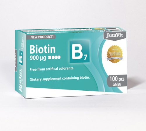 JutaVit Biotin 900 µg  tabletta 100 db