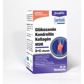   JutaVit Glükozamin Kondroitin Kollagén MSM D+C-vitamin filmtabletta 60 db