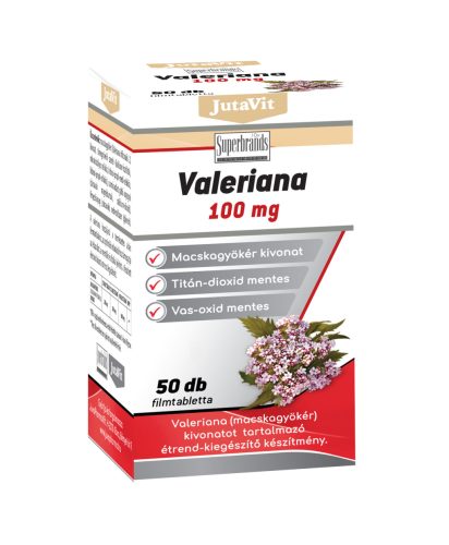 JutaVit Valeriana 100mg filmtabletta 50 db