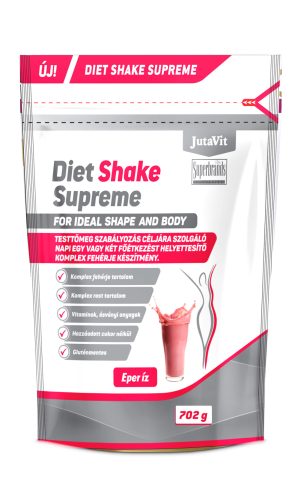 JutaVit Diet Shake Supreme Eper íz 702 g
