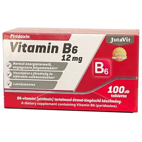 JutaVit B6 Vitamin 12mg 100 db