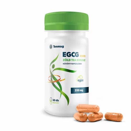 Tenmag EGCG Forte 350mg Zöld tea kivonat 60db kapszula
