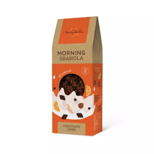 Mendula vegán, gluténmentes narancsos-étcsokis granola 300 g