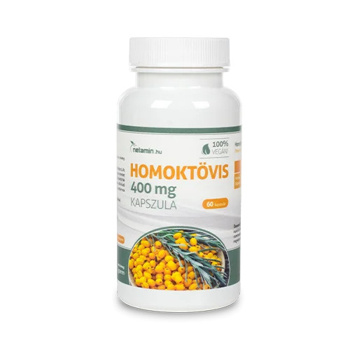 Netamin Homoktövis 400 mg kapszula 60 db