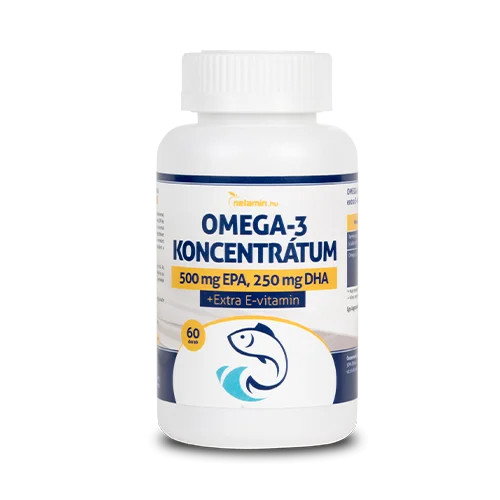 Netamin Omega-3 KONCENTRÁTUM kapszula 60 db