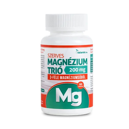 Netamin Szerves Magnézium trió tabletta 60 db